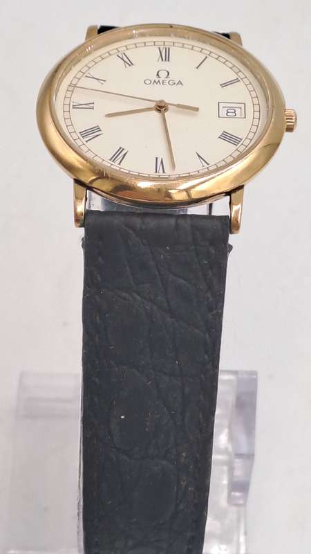 Vintage Ladies OMEGA DeVille 1430 Swiss Made Quartz Watch -Working -Engraved