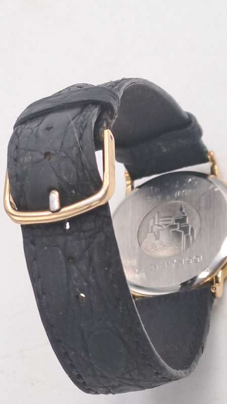 Vintage Ladies OMEGA DeVille 1430 Swiss Made Quartz Watch -Working -Engraved