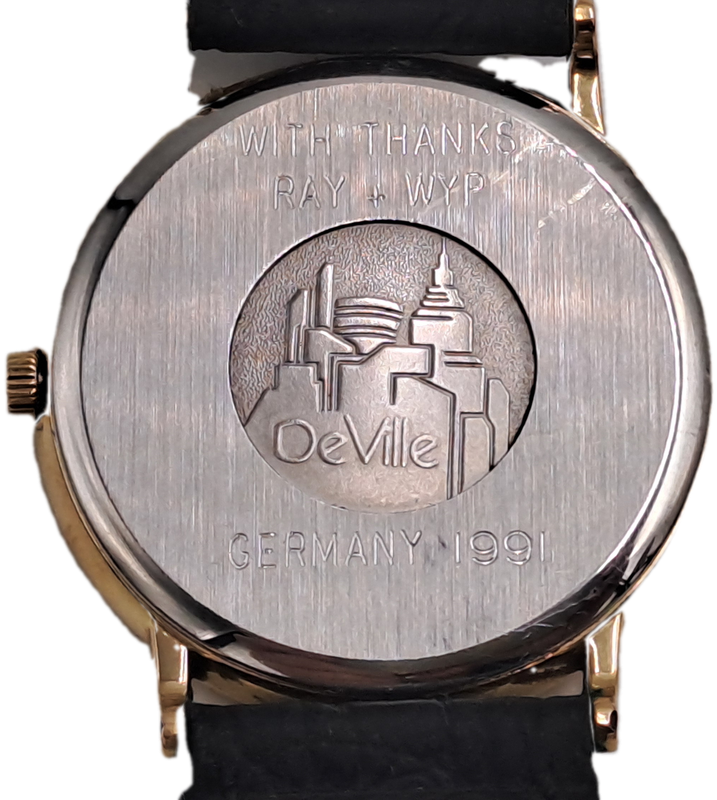 Vintage Ladies OMEGA DeVille 1430 Swiss Made Quartz Watch -Working -Engraved