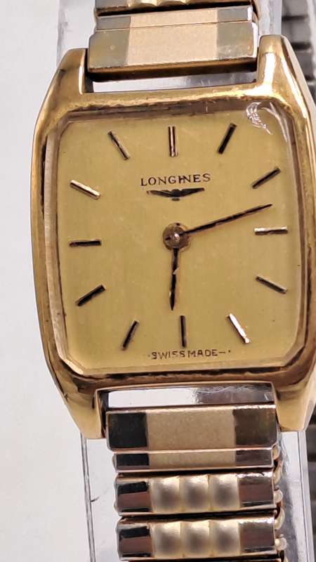 Vintage 1970's Ladies Swiss Made Longines Manual Wind Watch -NOT WORKING-