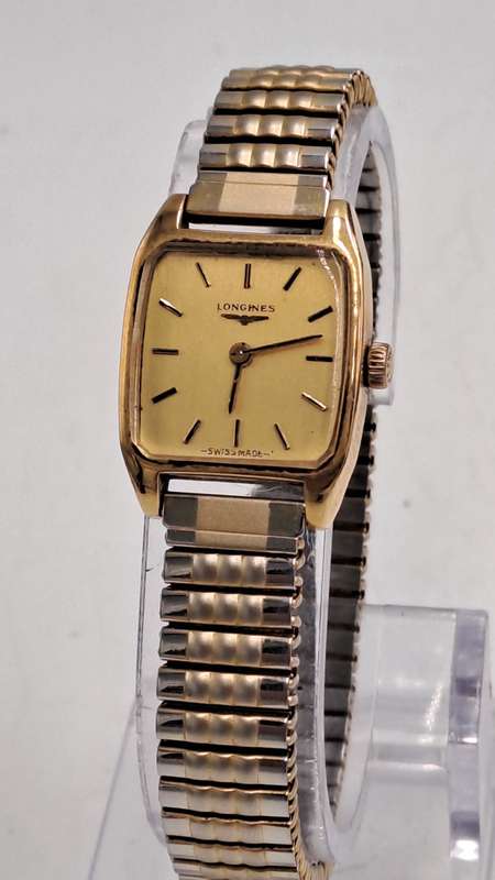 Vintage 1970's Ladies Swiss Made Longines Manual Wind Watch -NOT WORKING-