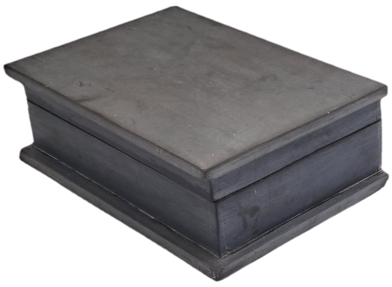 Vintage Heavy Metal Trinket Box 17,5cmx12cmx6cm  -1,18kg