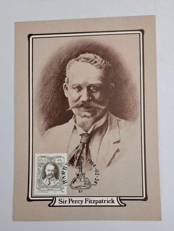 1984 SOUTH AFRICA Set of 4 Post Cards -MAXI CARDS 4 Authors (5 sets available)