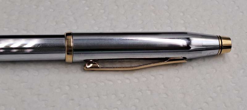 Vintage Mechanical CROSS Pencil in Box - Chrome and Gold tone - working