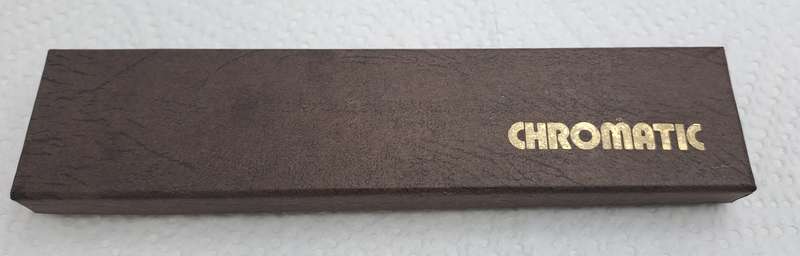 Vintage CHROMATIC Pen Double-Twist 2 Color Pen-USA ink is dry-in Box