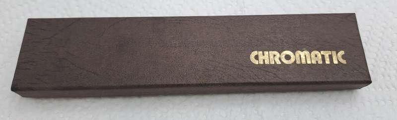 Vintage CHROMATIC Pen Double-Twist 2 Color Pen-USA ink is dry-in Box