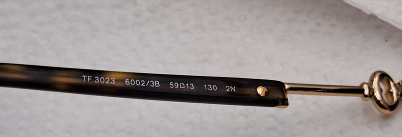 Pre-owned Tiffany & Co TF3023 Sunglasses made In Italy -Boxed