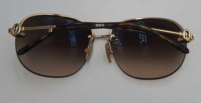 Pre-owned Tiffany & Co TF3023 Sunglasses made In Italy -Boxed