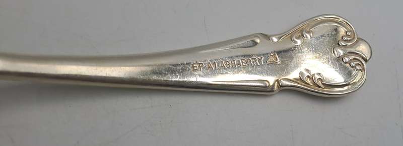 Antique 1800's ASHBERRY  EP(Electro plated) A1 Soup Laddle Rd669370