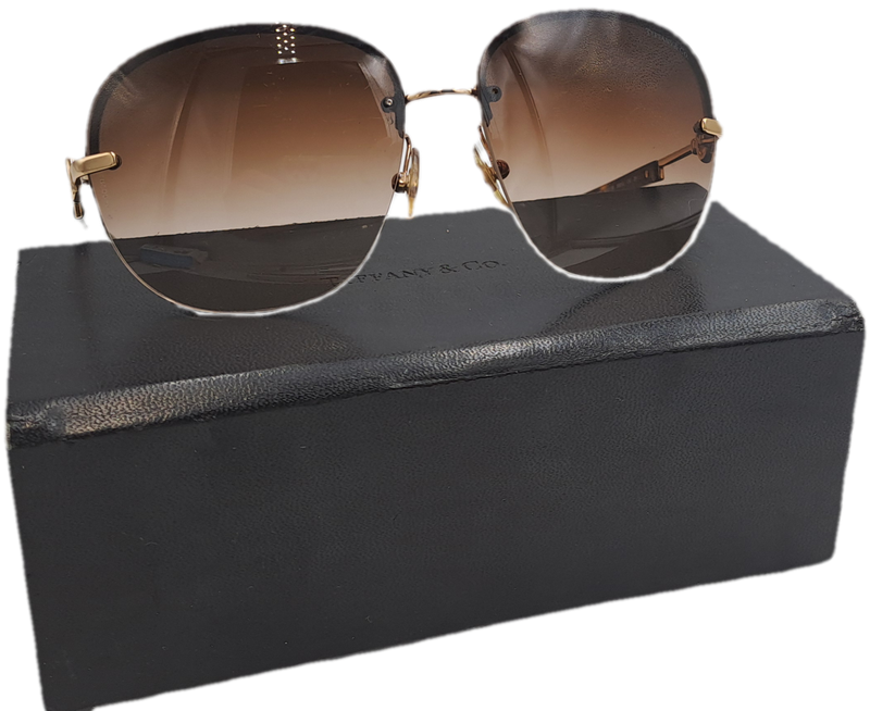 Pre-owned Tiffany & Co TF3023 Sunglasses made In Italy -Boxed