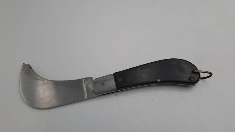 Antique Icel Inox Hawkbill Pocket Knife made in Portugal-Tip of Blade broken off