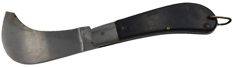 Antique Icel Inox Hawkbill Pocket Knife made in Portugal-Tip of Blade broken off