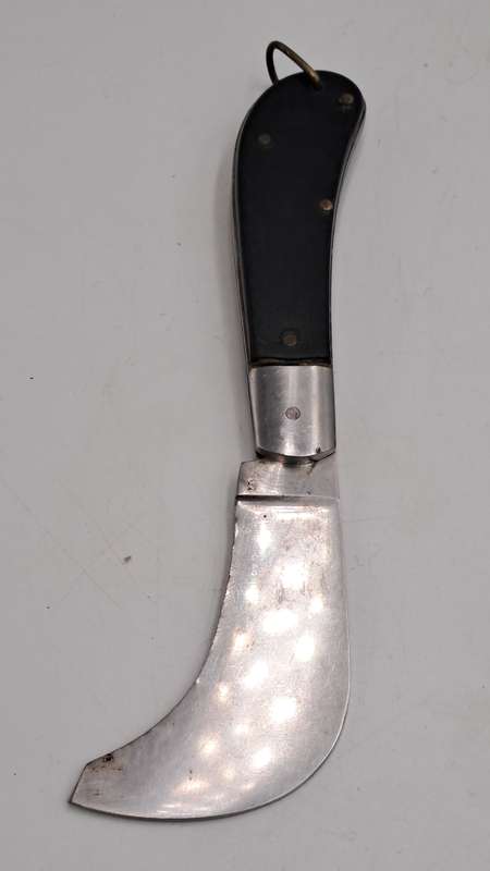 Antique Icel Inox Hawkbill Pocket Knife made in Portugal-Tip of Blade broken off