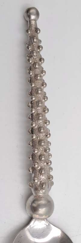 Pre-owned Diana Carmichael Designer Spoon -from Her Studded Collection -Pewter