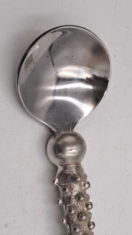 Pre-owned Diana Carmichael Designer Spoon -from Her Studded Collection -Pewter