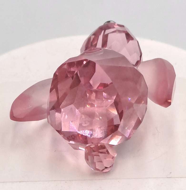 Swarovski 1039867 Crystal Figurine Bella the Rabbit -Discontinued -In wooden trinket box
