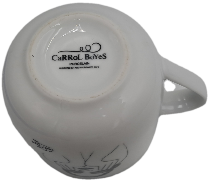 Carrol Boyes Designer Porcelain Mug-Sketchbook Collection  -Capacity: 340ml