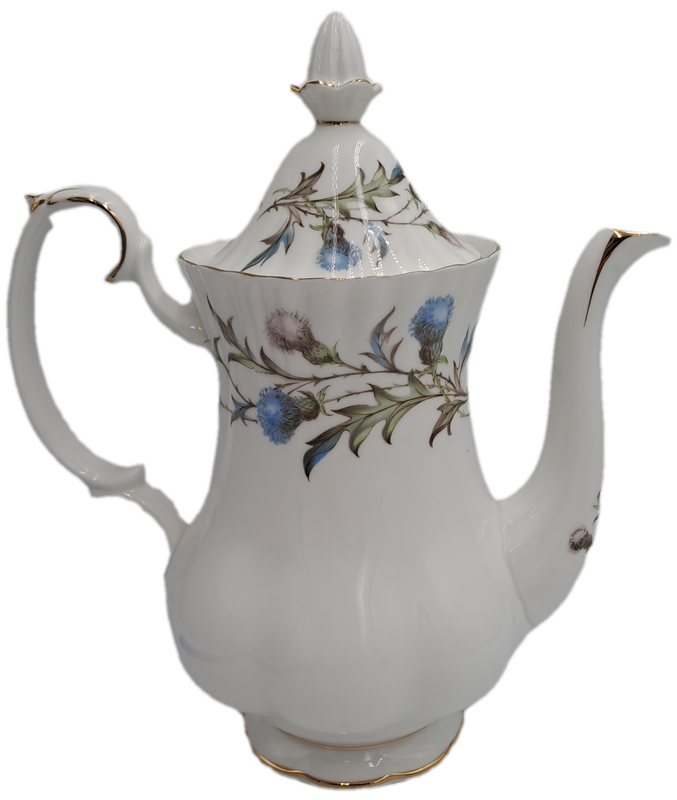 Vintage Royal Albert BRIGADOON  Coffee pot