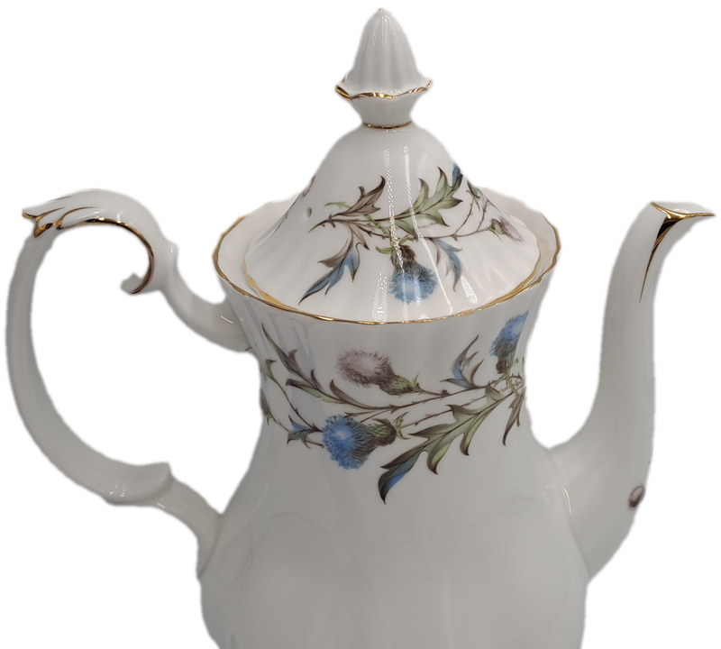 Vintage Royal Albert BRIGADOON  Coffee pot