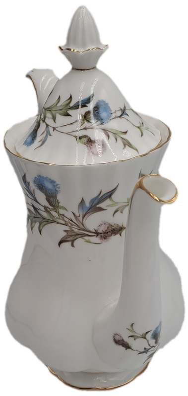 Vintage Royal Albert BRIGADOON  Coffee pot
