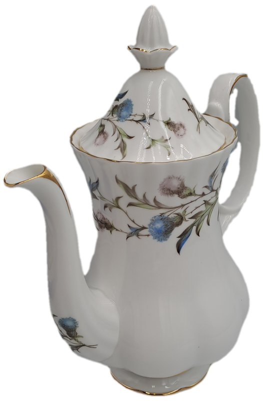 Vintage Royal Albert BRIGADOON  Coffee pot