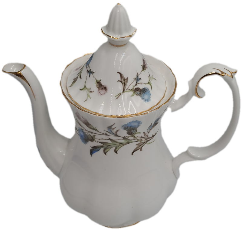 Vintage Royal Albert BRIGADOON  Coffee pot