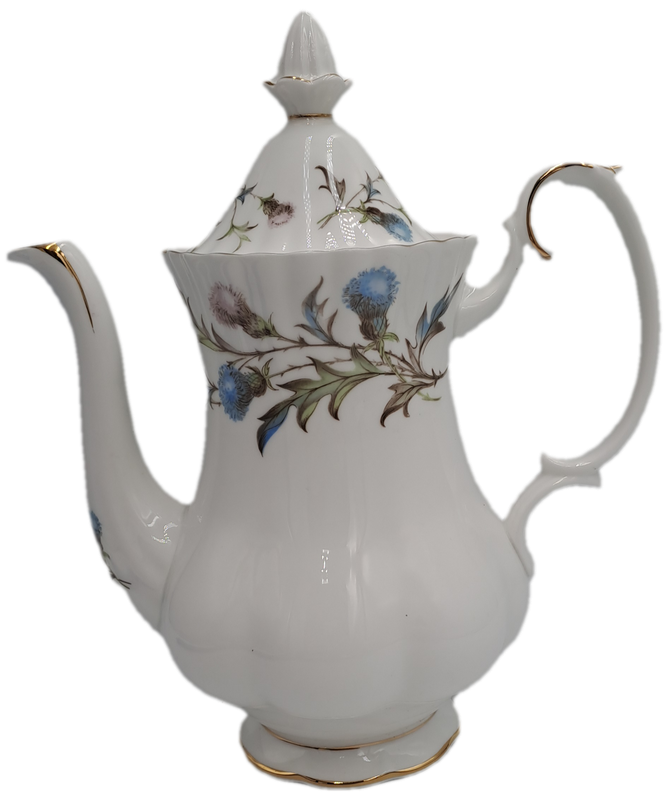 Vintage Royal Albert BRIGADOON  Coffee pot