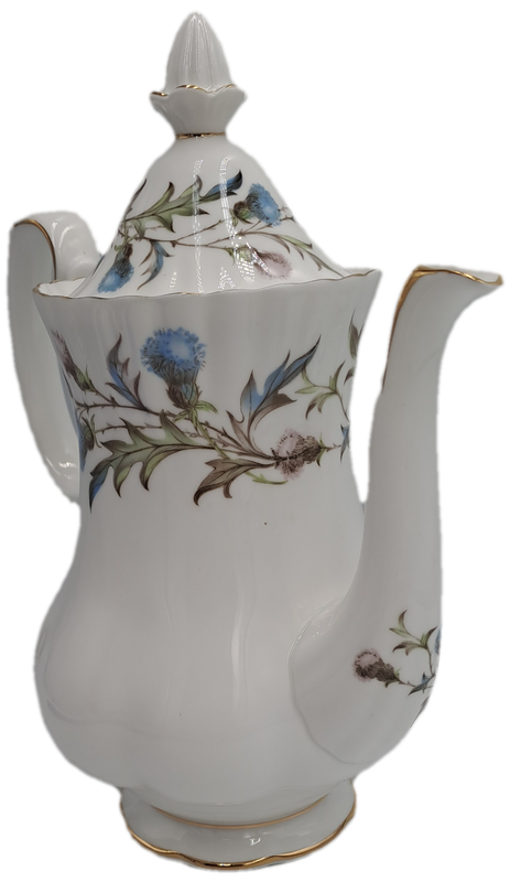 Vintage Royal Albert BRIGADOON  Coffee pot
