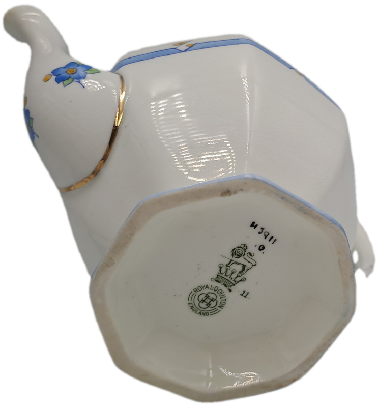 Small Royal Doulton Arvon Art Deco Teapot H3911 no 11 (Tea For One ) with one Duo