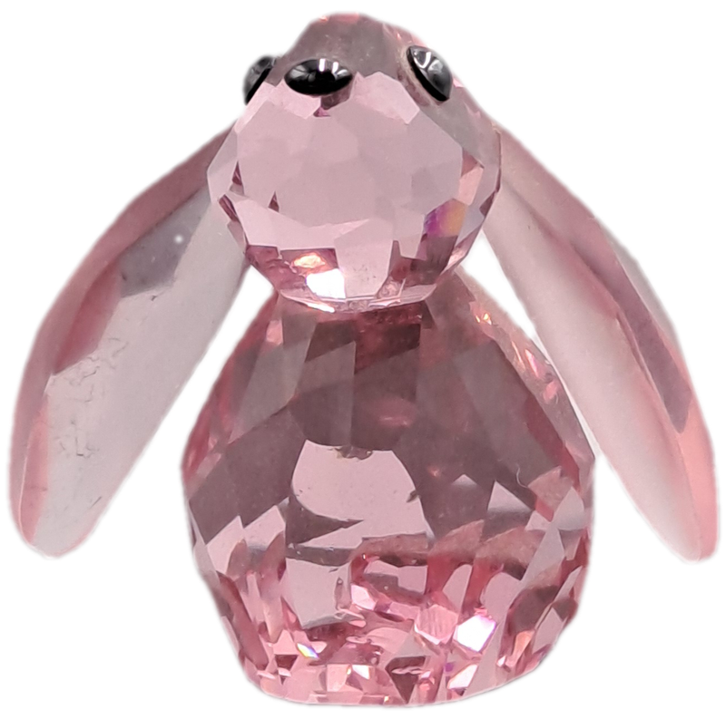 Swarovski 1039867 Crystal Figurine Bella the Rabbit -Discontinued -In wooden trinket box