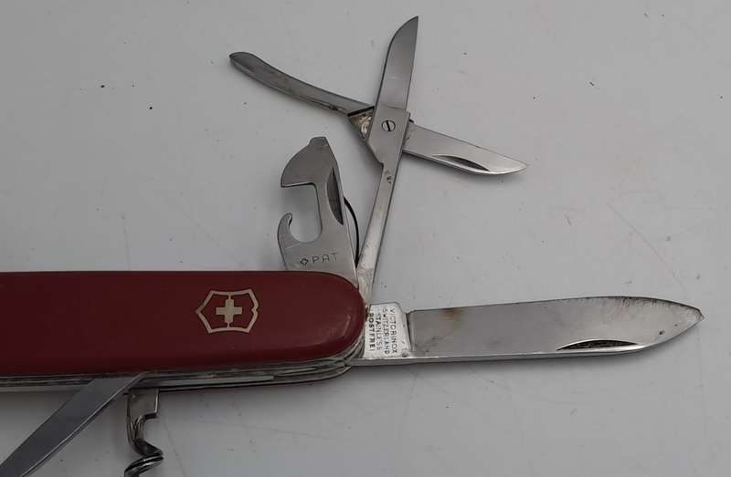Pre-Owned Vintage Victorinox OFFICIER Army Knife Switzerland-Multitool