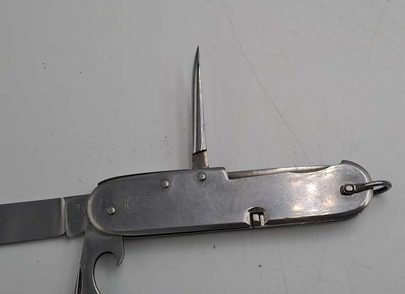 Rare Coricama Italy Union WW2 Military issue Rope/Riggers Vintage Stainless Pocket Knife