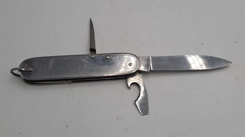 Rare Coricama Italy Union WW2 Military issue Rope/Riggers Vintage Stainless Pocket Knife