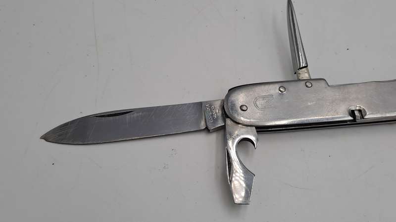 Rare Coricama Italy Union WW2 Military issue Rope/Riggers Vintage Stainless Pocket Knife
