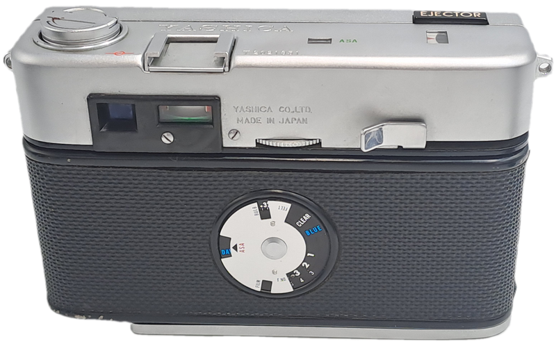1961 Vintage Yashica Flash-O-Set 35mm Camera with Coupled View Range Finder -Leather Case and Box