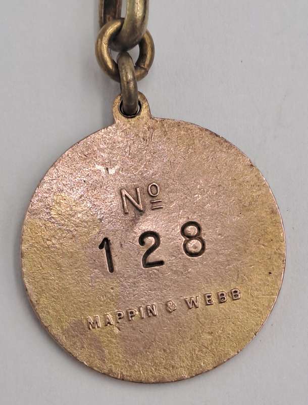 1953 Witwatersrand Agricultural Society Medal -No 128 -Brass and Enamel -Mappin &Webb