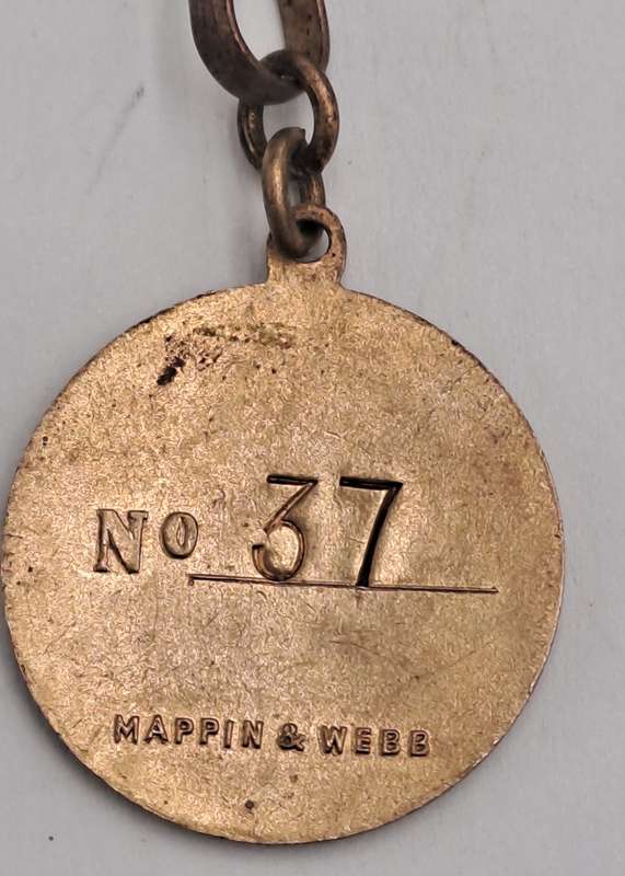 1941 and 1942 Witwatersrand Agricultural Society Medal -No 37 -Brass and Enamel -Mappin &Webb