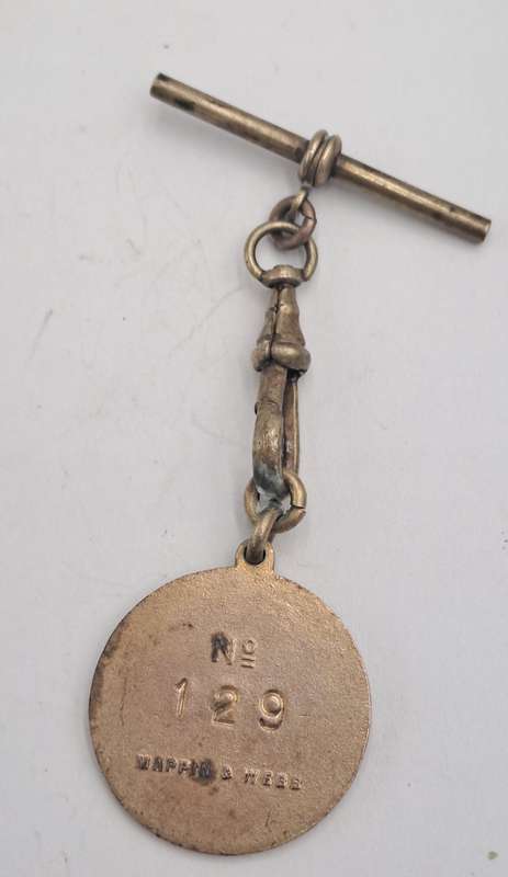 1953 Witwatersrand Agricultural Society Medal -No 129 -Brass and Enamel -Mappin &Webb
