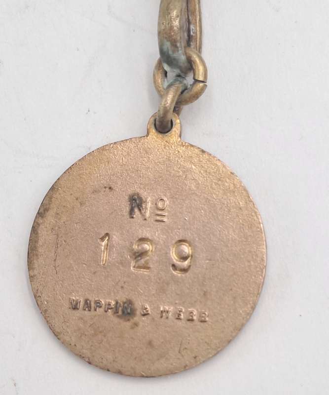 1953 Witwatersrand Agricultural Society Medal -No 129 -Brass and Enamel -Mappin &Webb