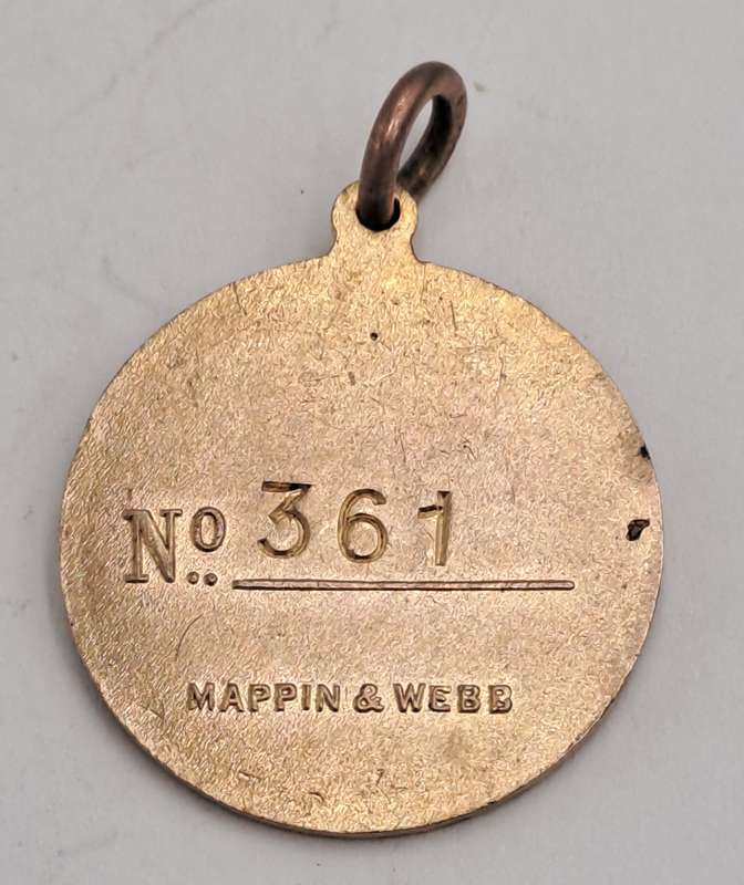 1949-1950 Witwatersrand Agricultural Society Medal -No 361 -Brass and Enamel -Mappin & Webb