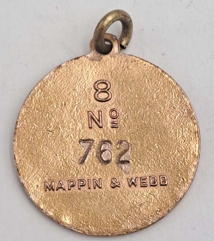 1958 Witwatersrand Agricultural Society Medal -No 762-Brass and Enamel -Mappin & Webb