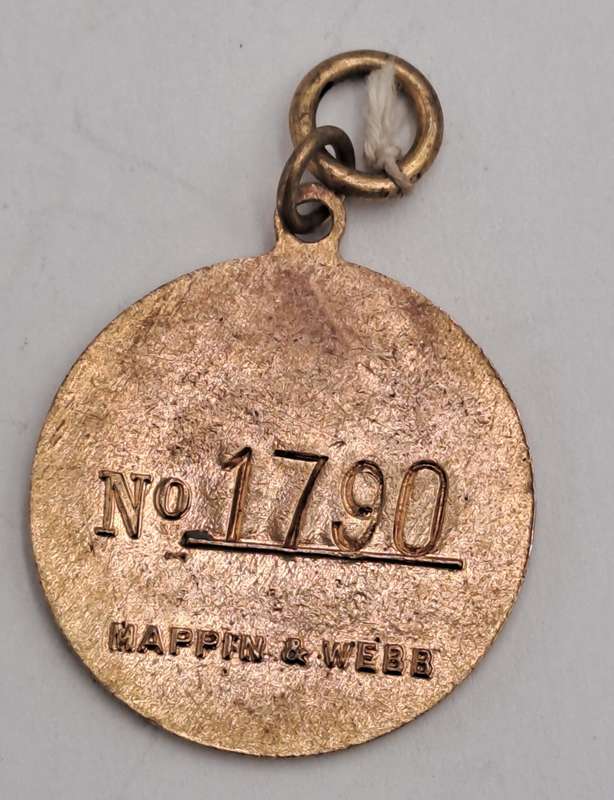 1946-1947 Witwatersrand Agricultural Society Medal -No 1790-Brass and Enamel -Mappin & Webb