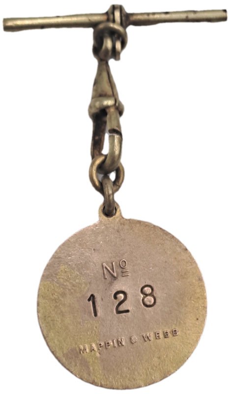1953 Witwatersrand Agricultural Society Medal -No 128 -Brass and Enamel -Mappin &Webb