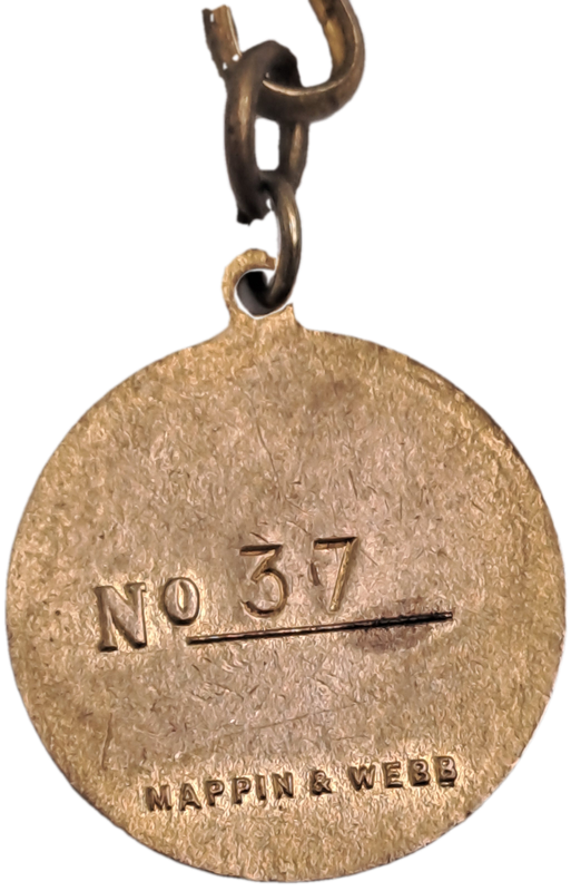 1947 and 1948 Witwatersrand Agricultural Society Medal -No 37 -Brass and Enamel -Mappin &Webb