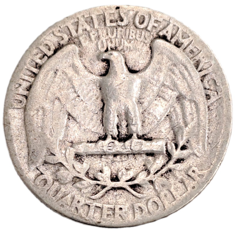 1952  United States SILVER (.900)  ¼ Dollar "Washington Silver Quarter"