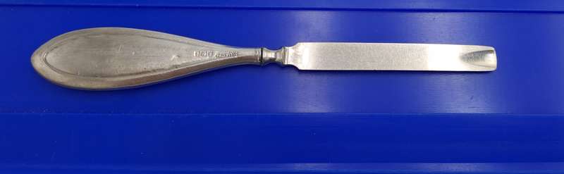 Antique sterling silver CUTICLE TOOL 12cm-Hallmarked Birmingham England