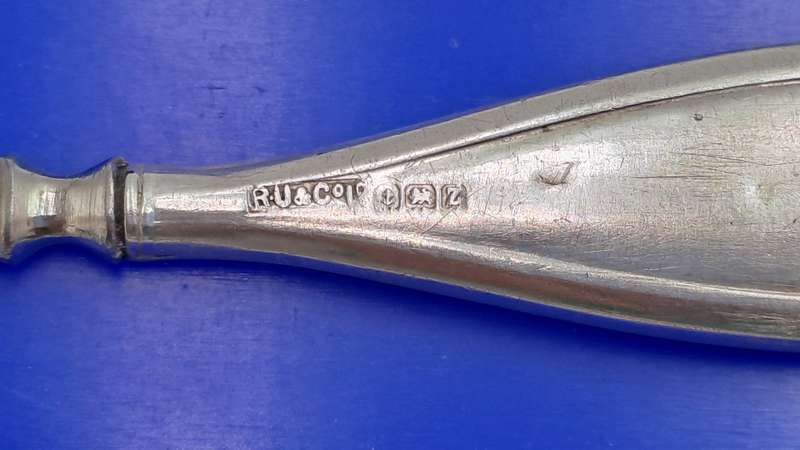 Antique sterling silver CUTICLE TOOL 12cm-Hallmarked Birmingham England