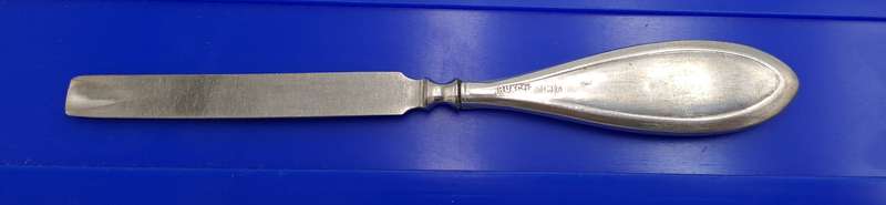 Antique sterling silver CUTICLE TOOL 12cm-Hallmarked Birmingham England