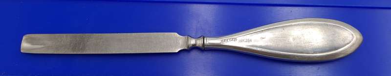 Antique sterling silver CUTICLE TOOL 12cm-Hallmarked Birmingham England