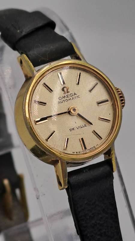 Vintage Ladies OMEGA De Ville Automatic Watch-Working